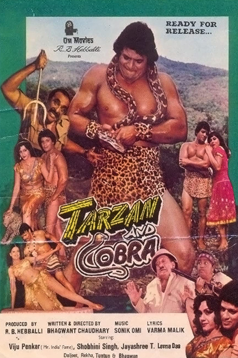 Tarzan and Cobra poster background