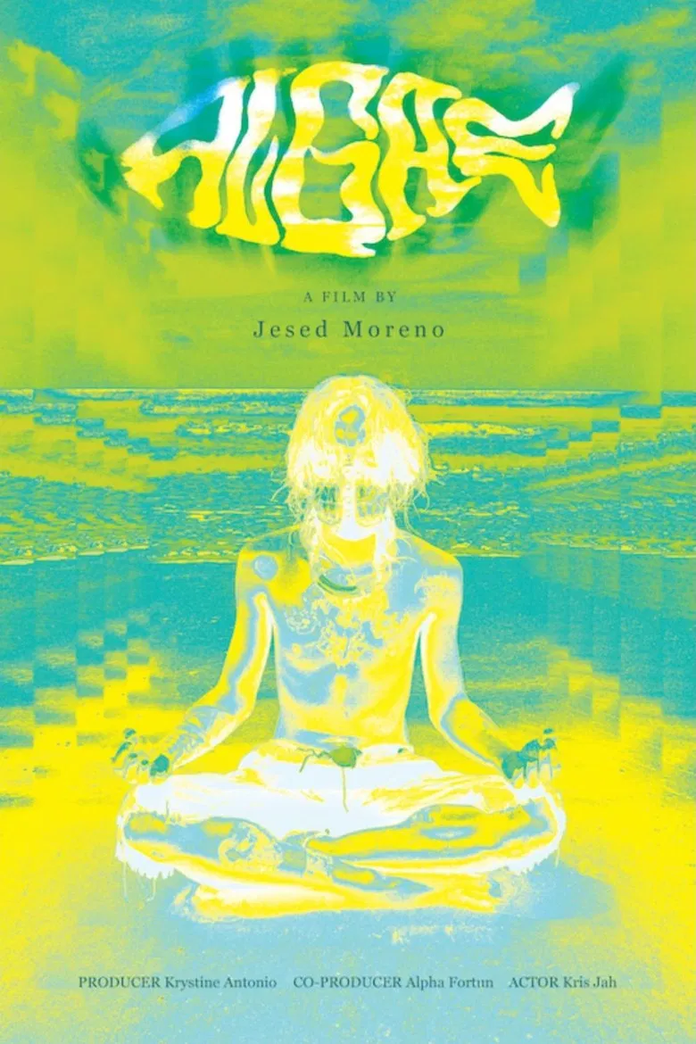 Algae poster background