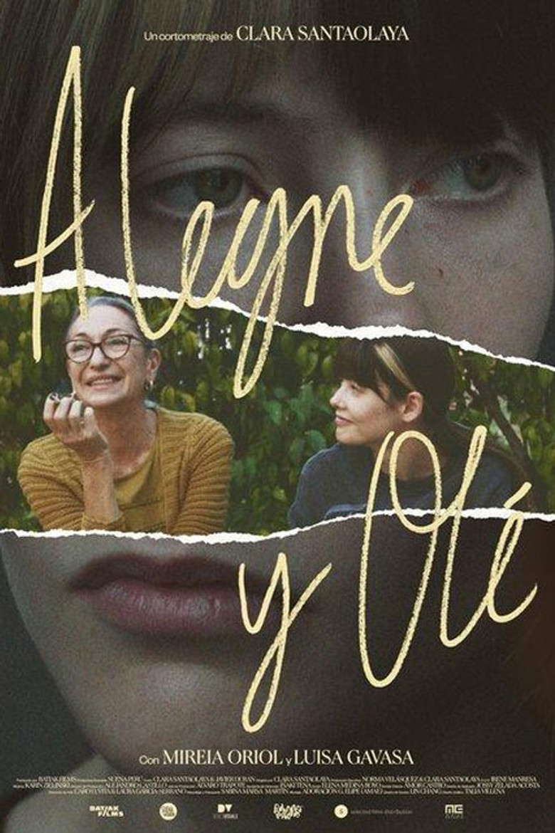 Alegre y olé poster background