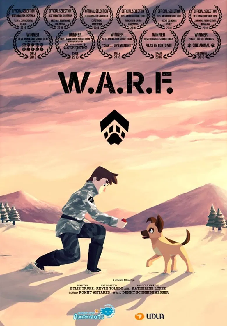 W.A.R.F. poster background