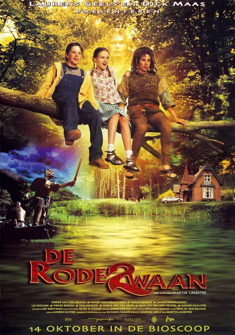 The Red Swan poster background
