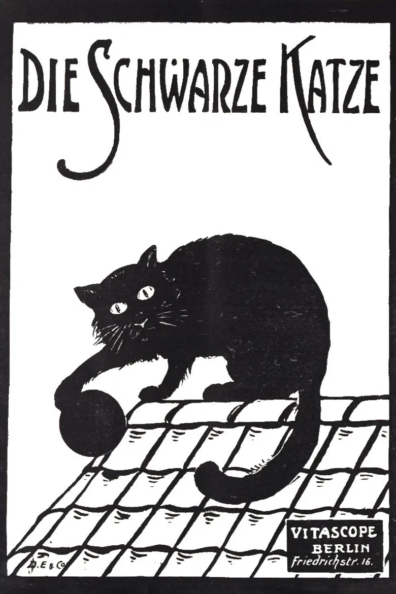 Die schwarze Katze 1. Teil poster background