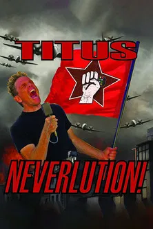 Christopher Titus: Neverlution poster background