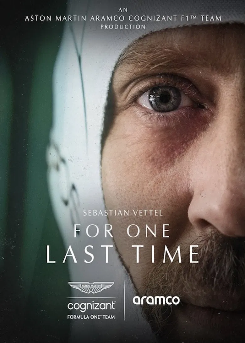 Sebastian Vettel: For One Last Time poster background
