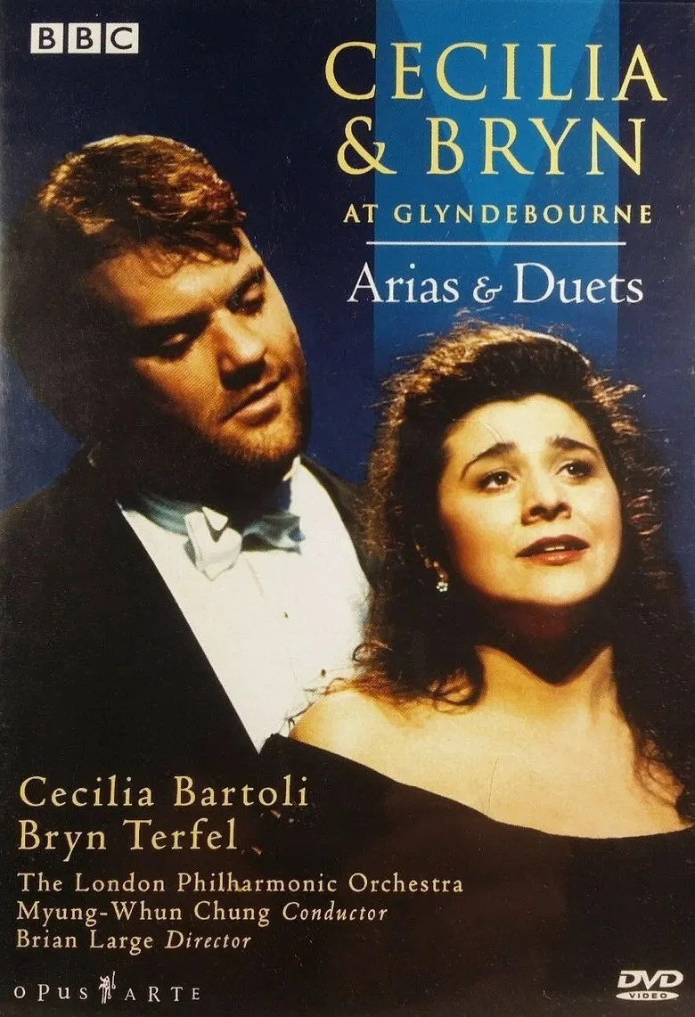 Cecilia & Bryn at Glyndebourne poster background