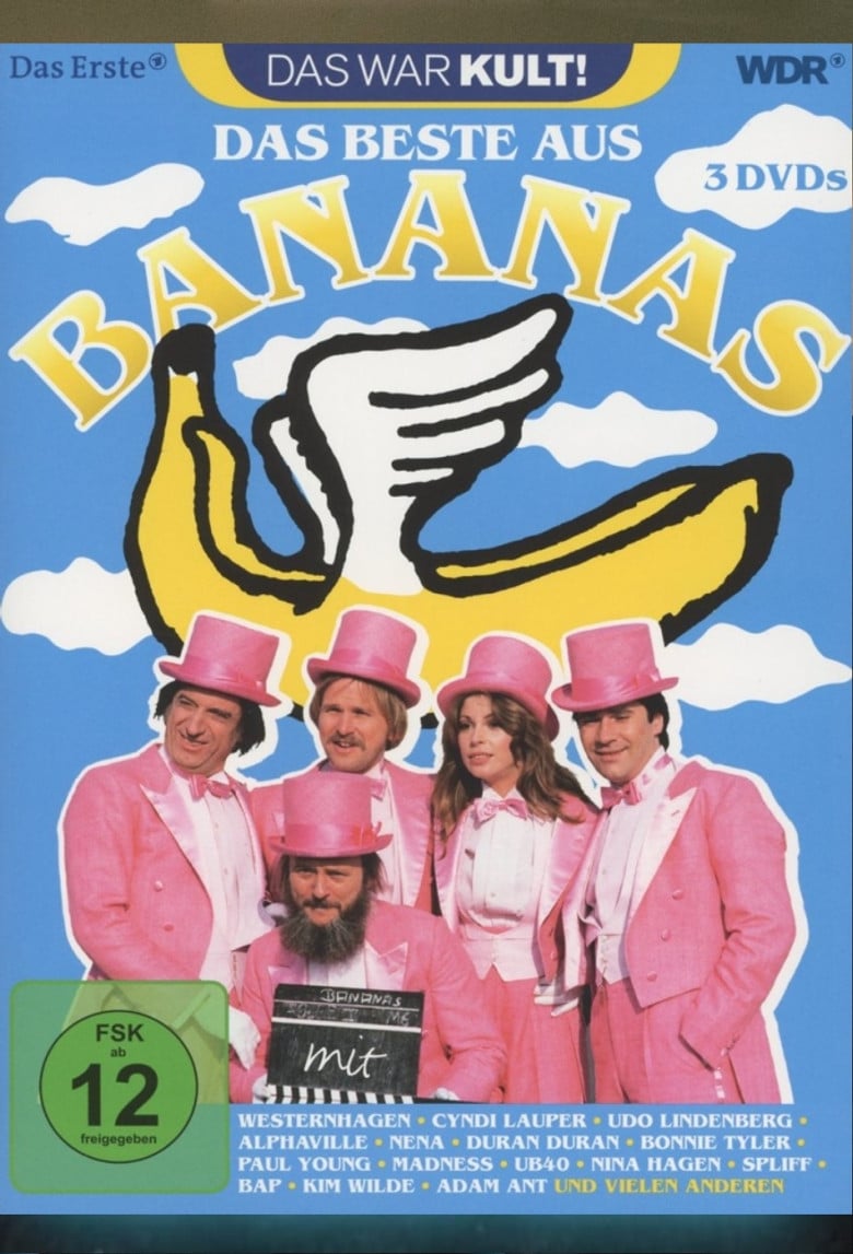 Bananas poster background
