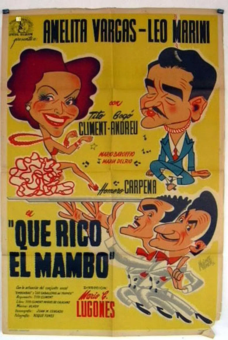 ¡Qué rico el mambo! poster background