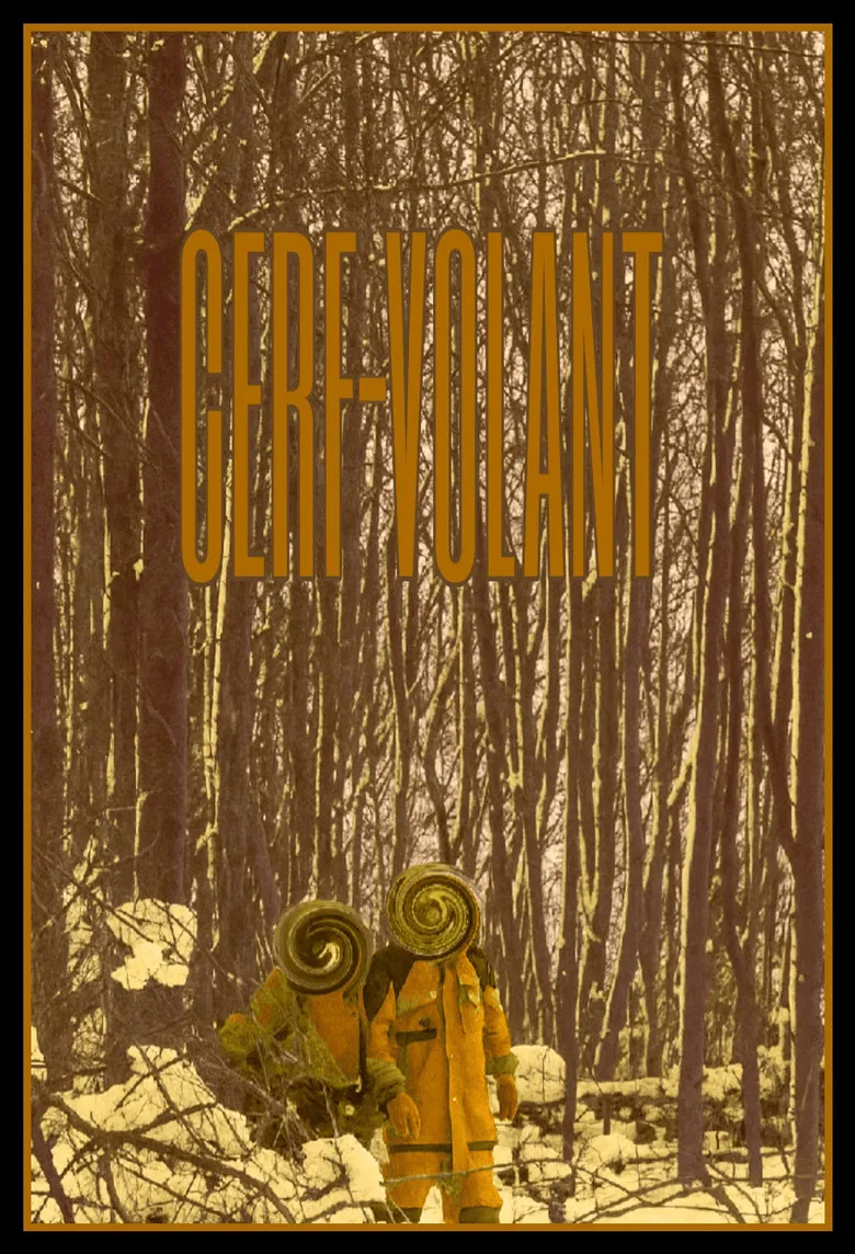 Cerf-Volant poster background