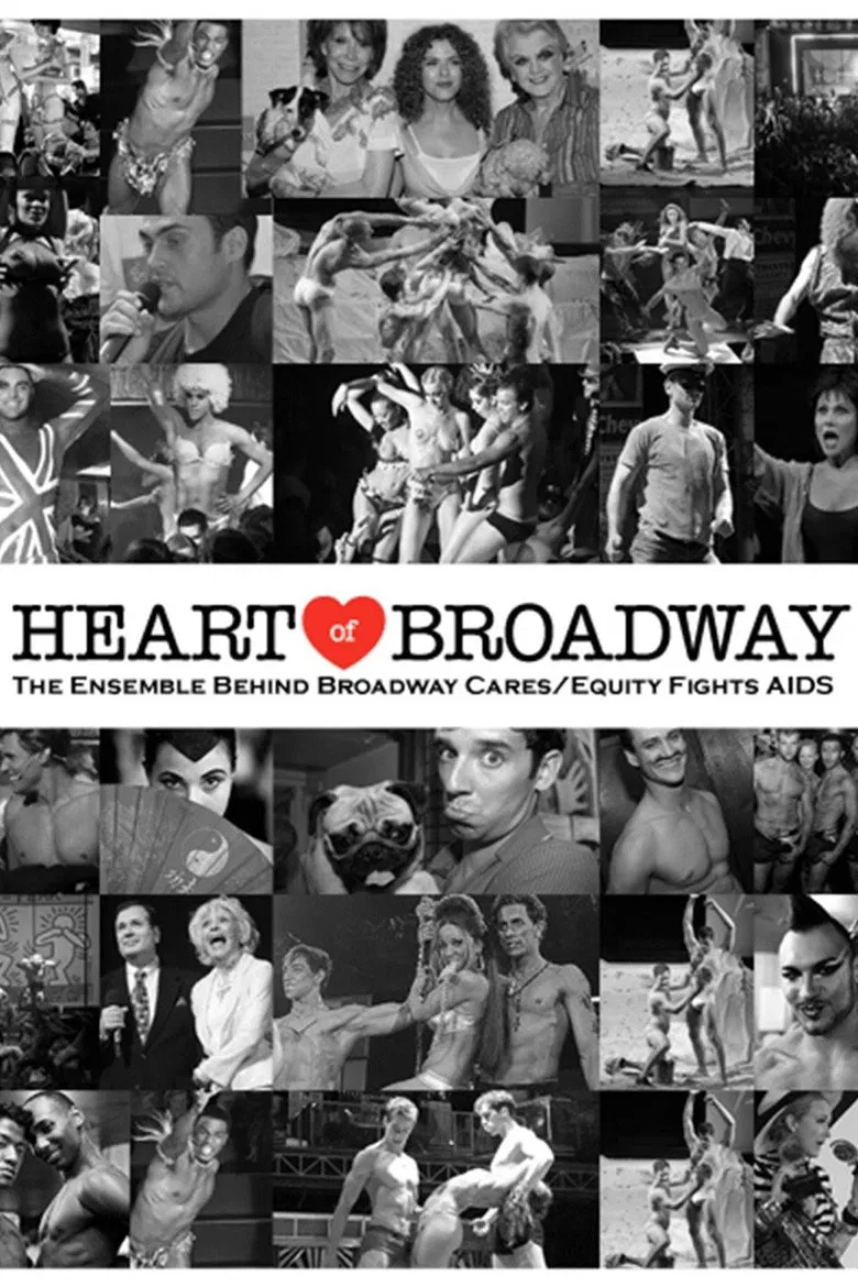 Heart of Broadway: The Ensemble Behind Broadway Cares/Equity Fights AIDS poster background