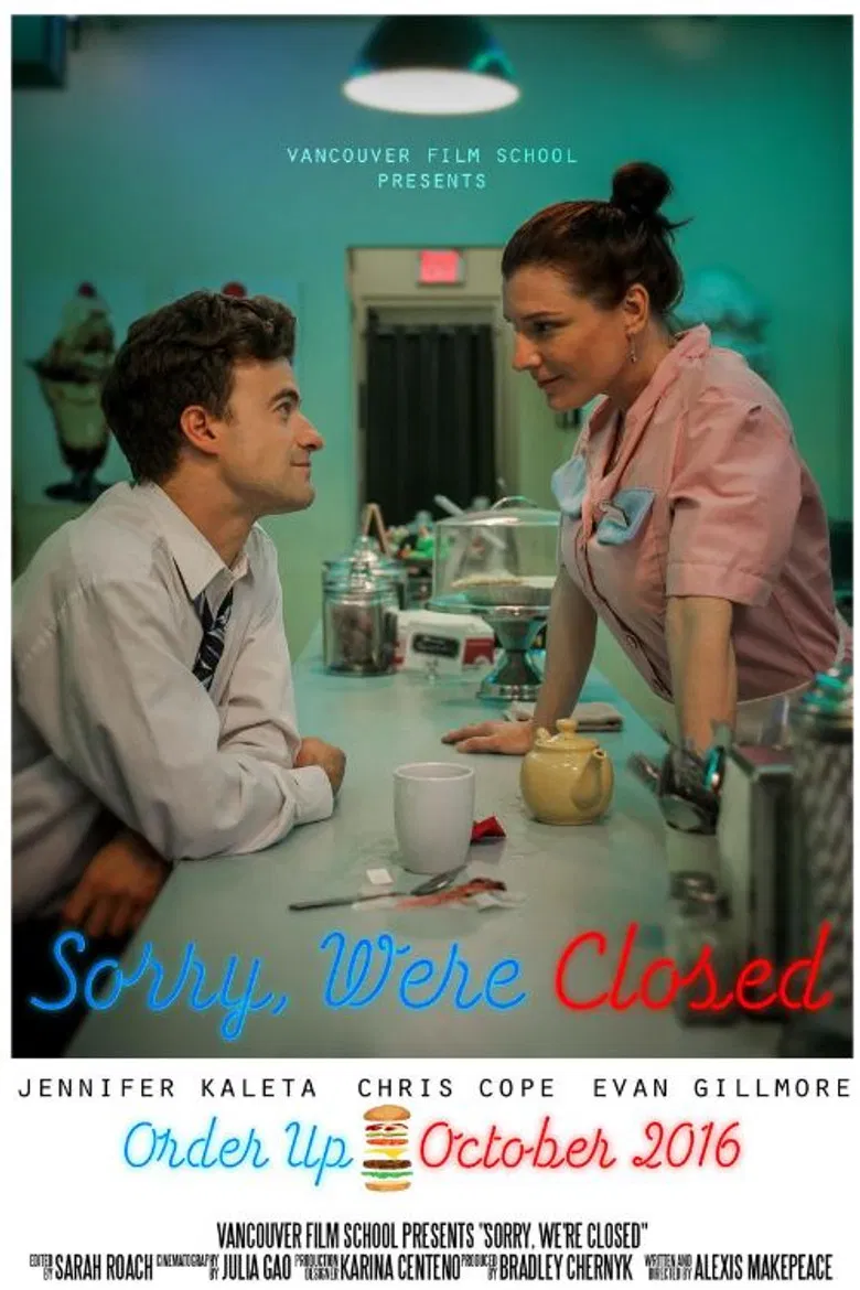 Sorry, We're Closed poster background