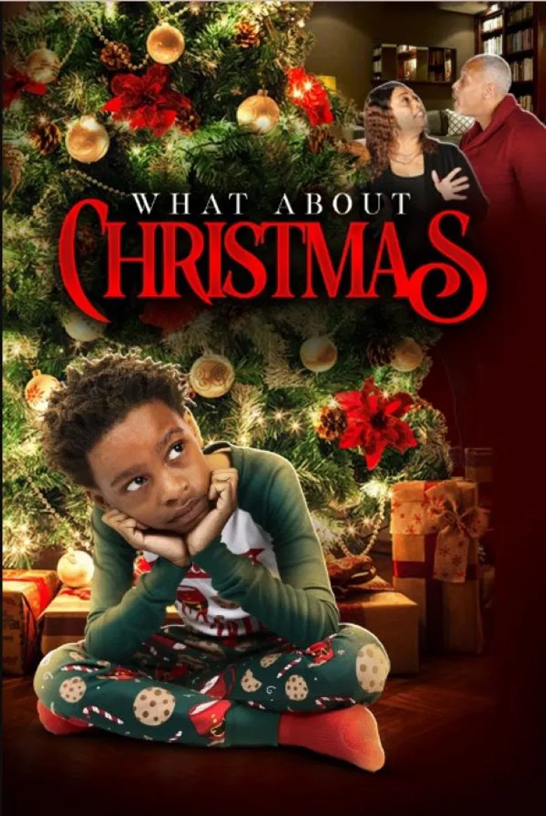 What About Christmas? poster background