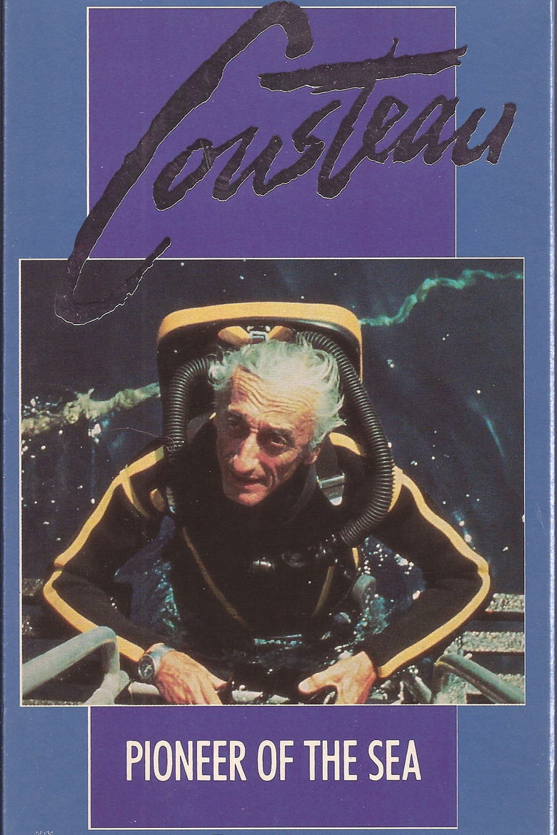Jacques Cousteau: The First 75 Years poster background