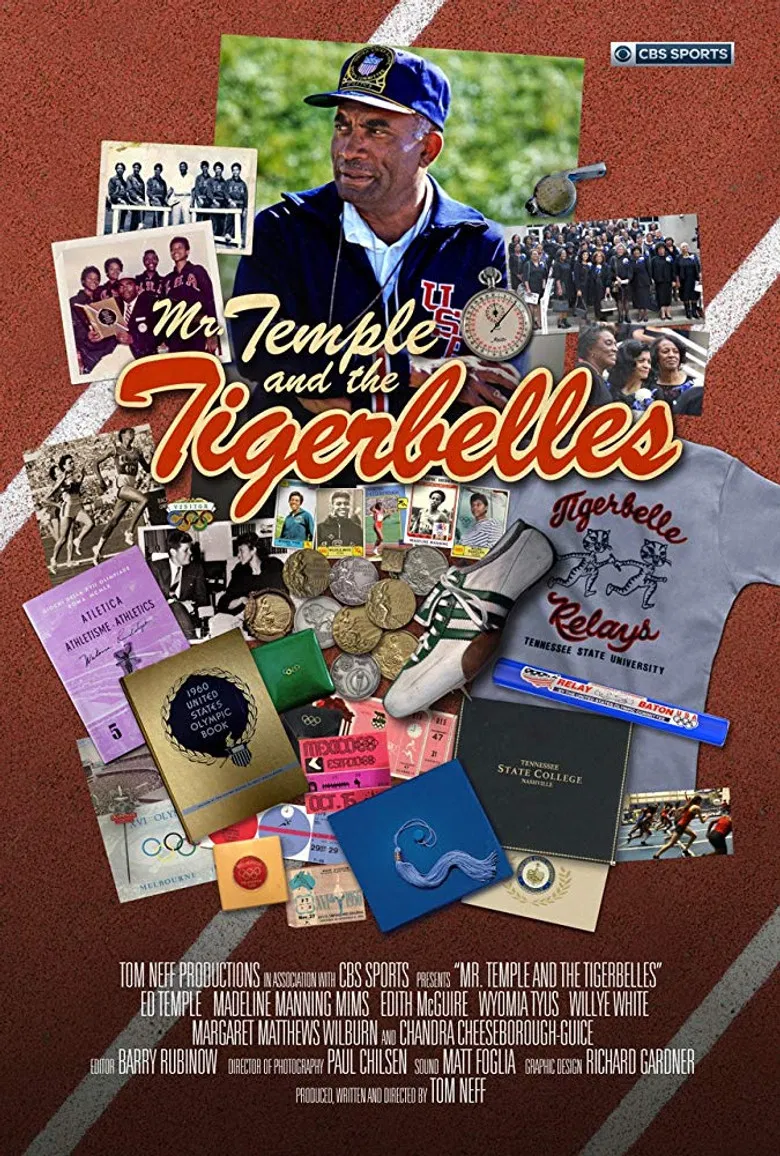Mr. Temple and the Tigerbelles poster background