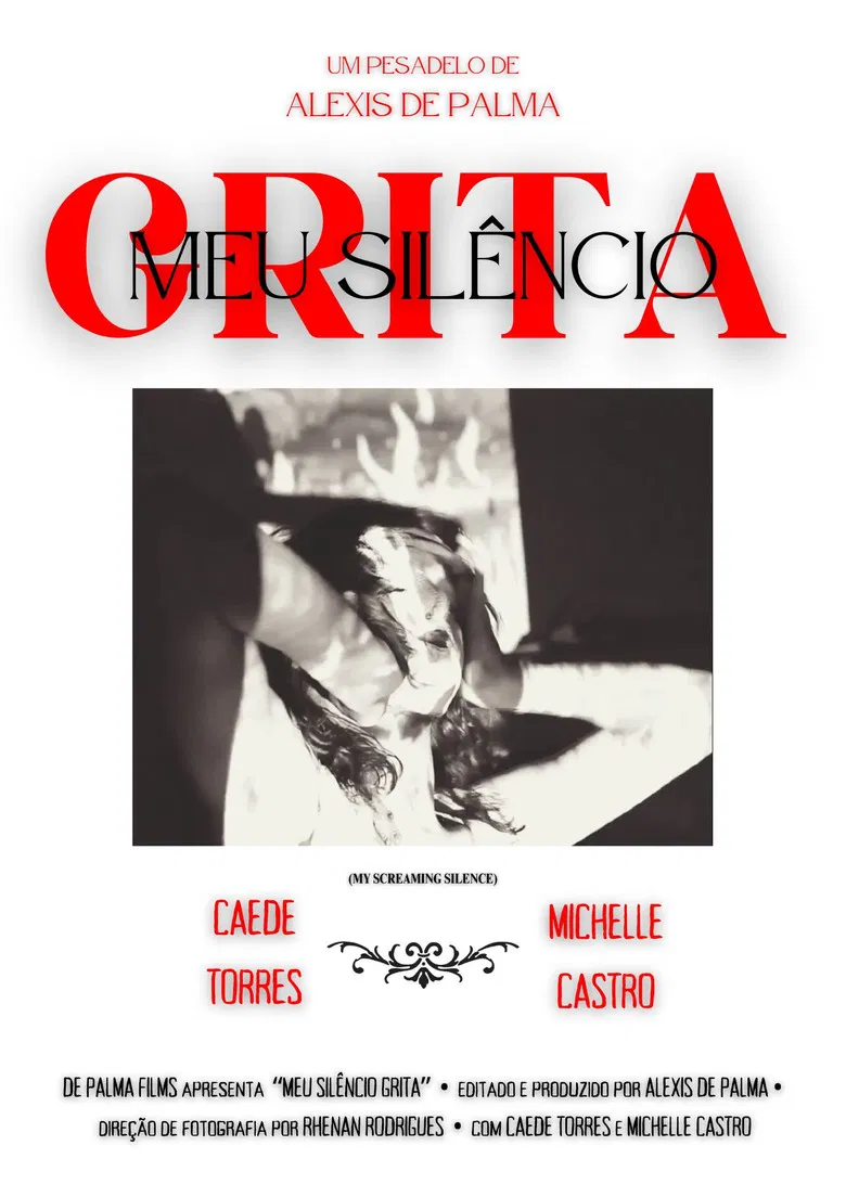 my screaming SILENCE poster background