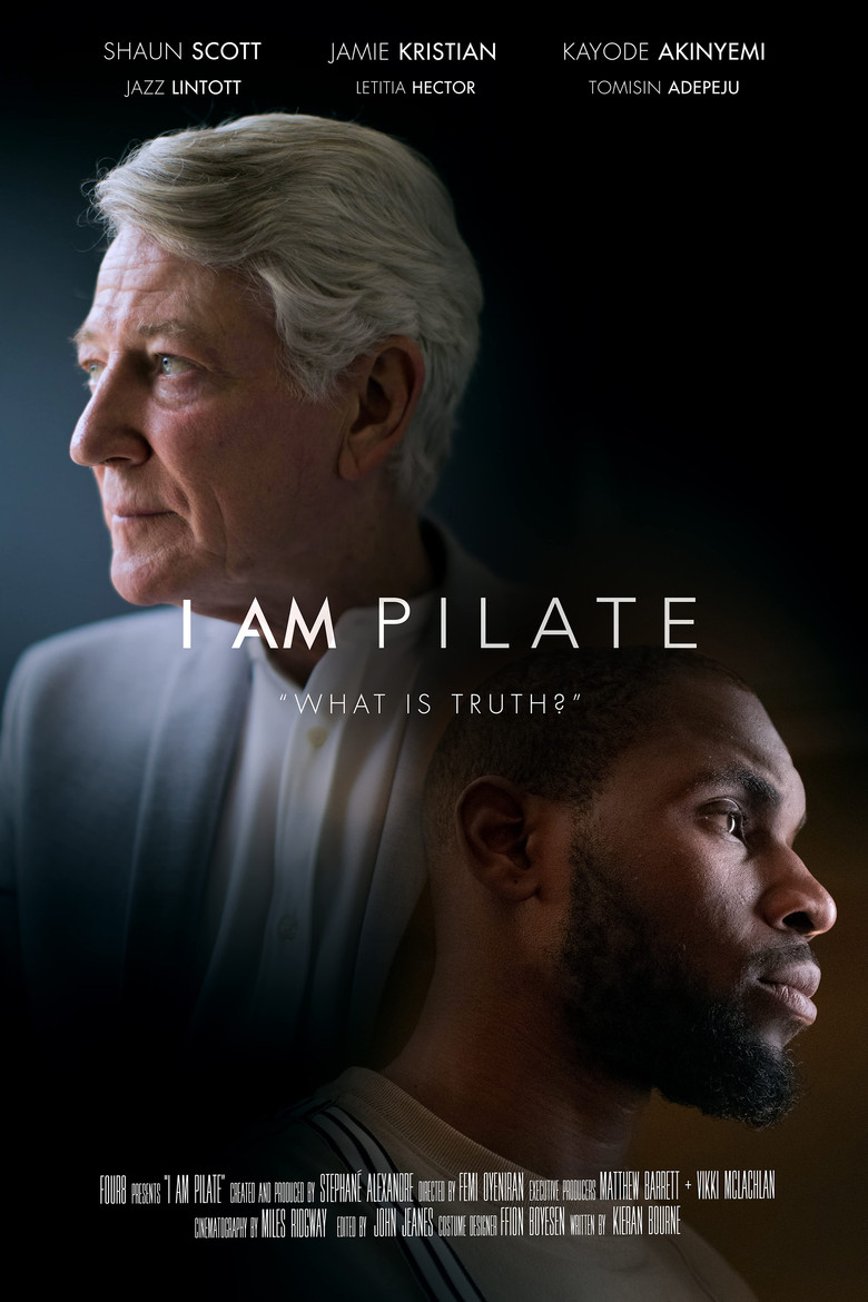 I Am Pilate poster background