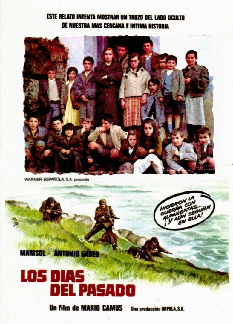 Los días del pasado poster background