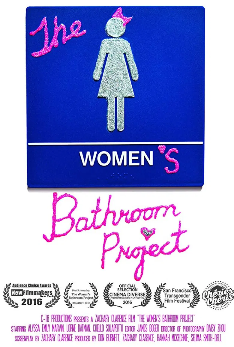 The Women's Bathroom Project poster background