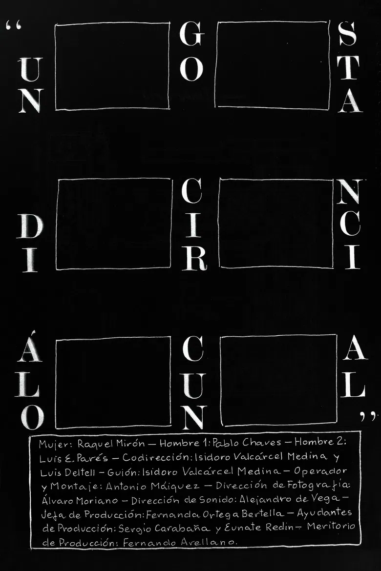 Un diálogo circunstancial poster background