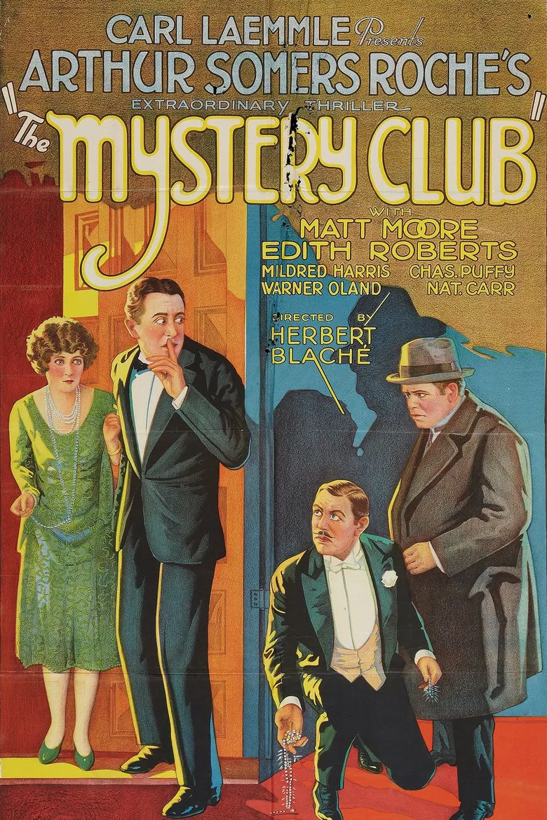 The Mystery Club poster background