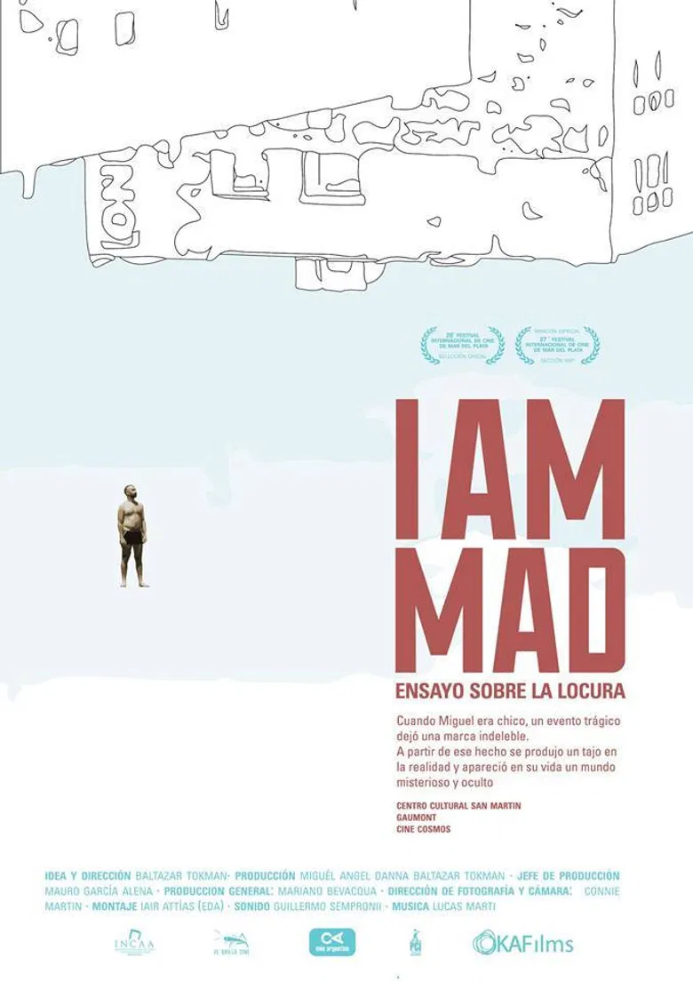 I am Mad poster background