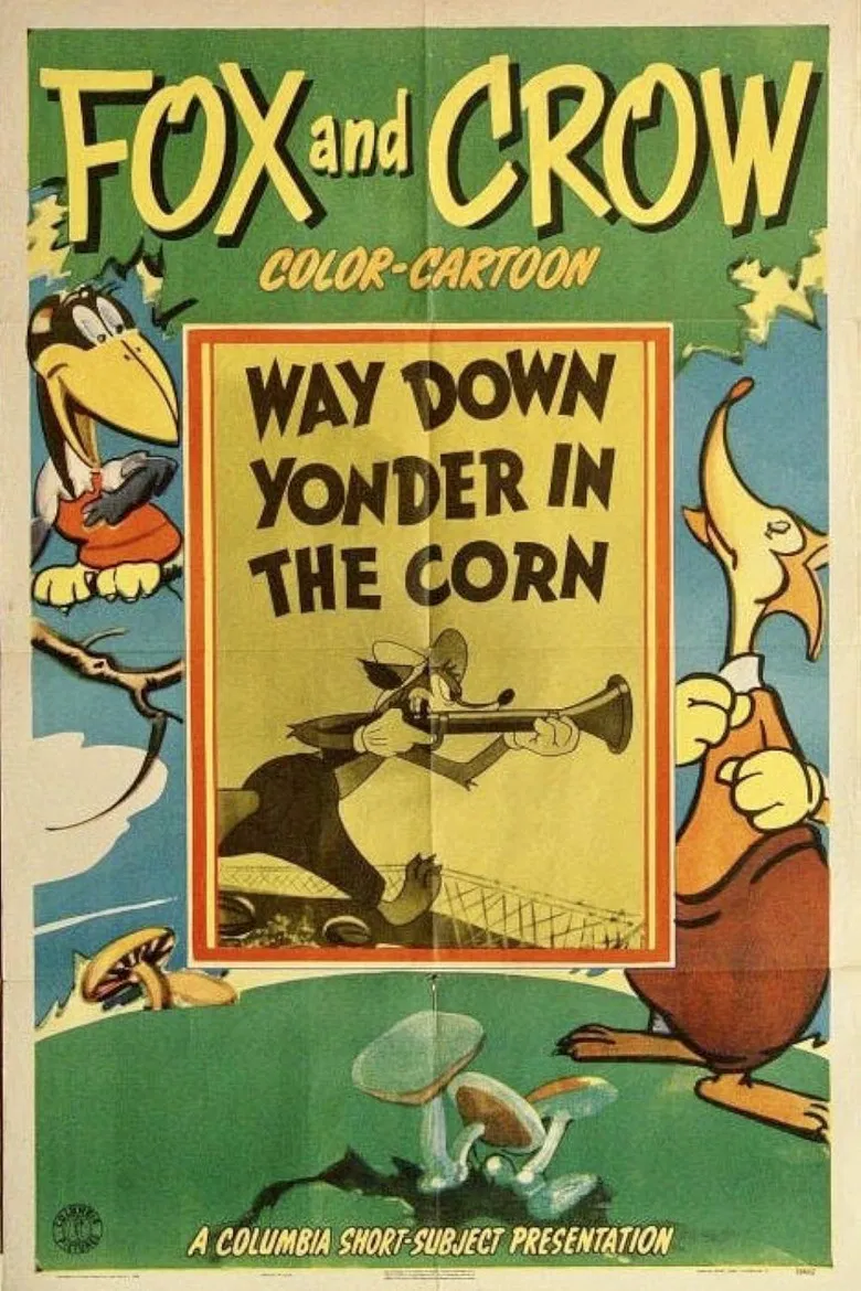 Way Down Yonder in the Corn poster background