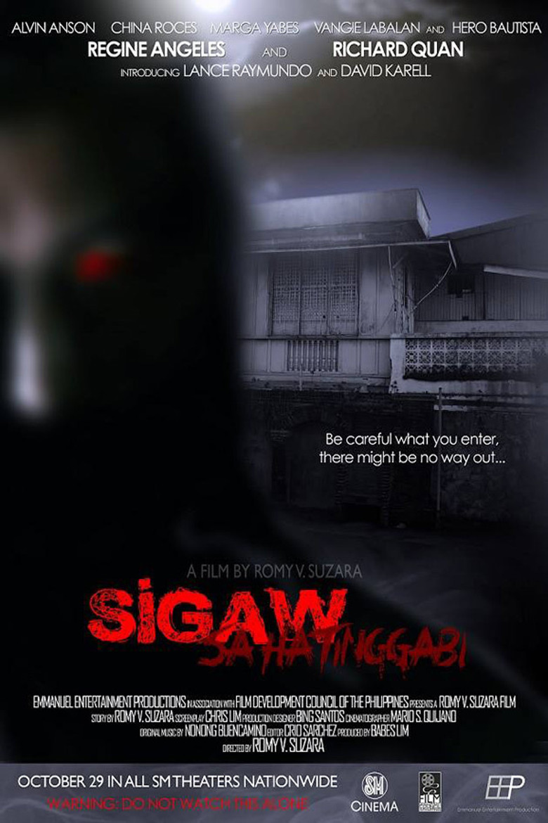 Sigaw sa Hatinggabi poster background