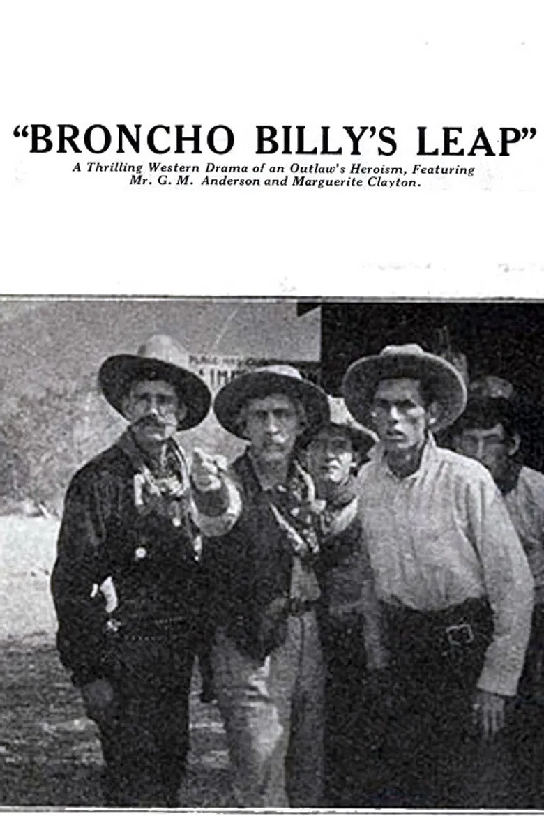 Broncho Billy's Leap poster background