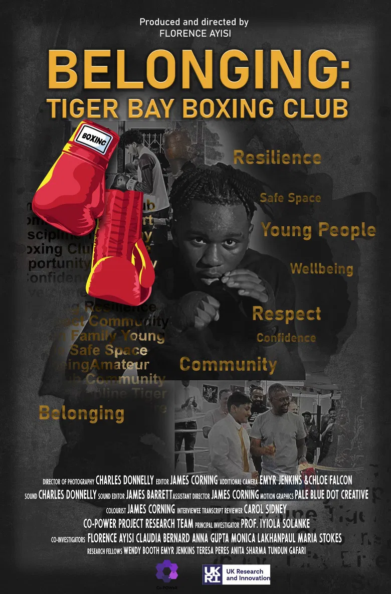 Belonging: Tiger Bay Boxing Club poster background