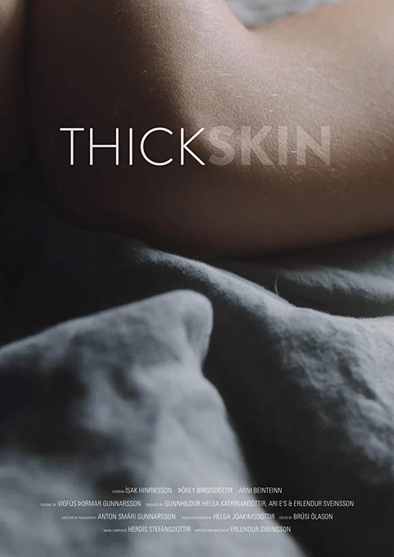 Thick Skin poster background