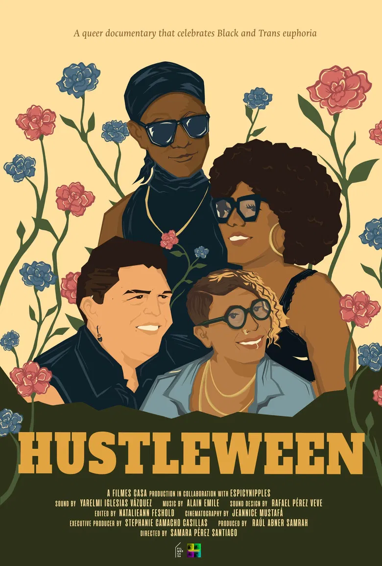 Hustleween poster background