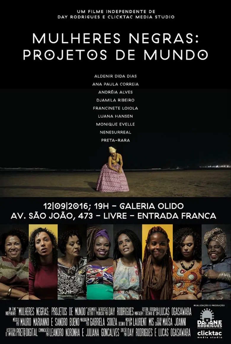 Mulheres Negras: Projetos de Mundo poster background