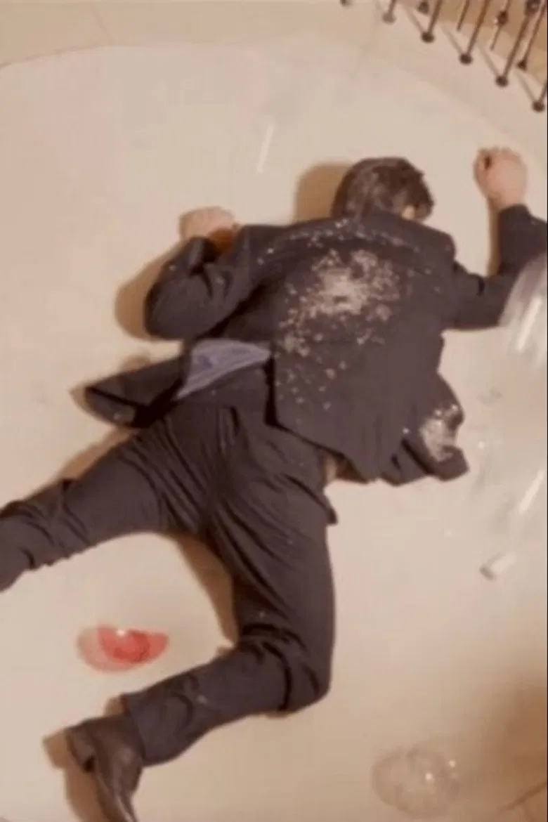 Who Shot Simon Cowell? poster background