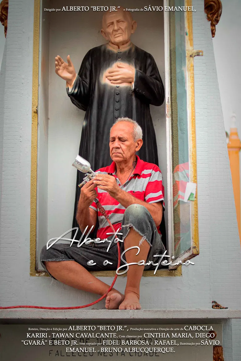 Alberto e o Santeiro poster background