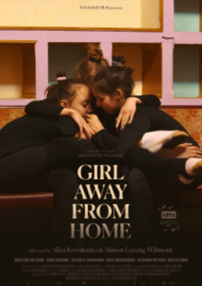 Girl Away from Home poster background