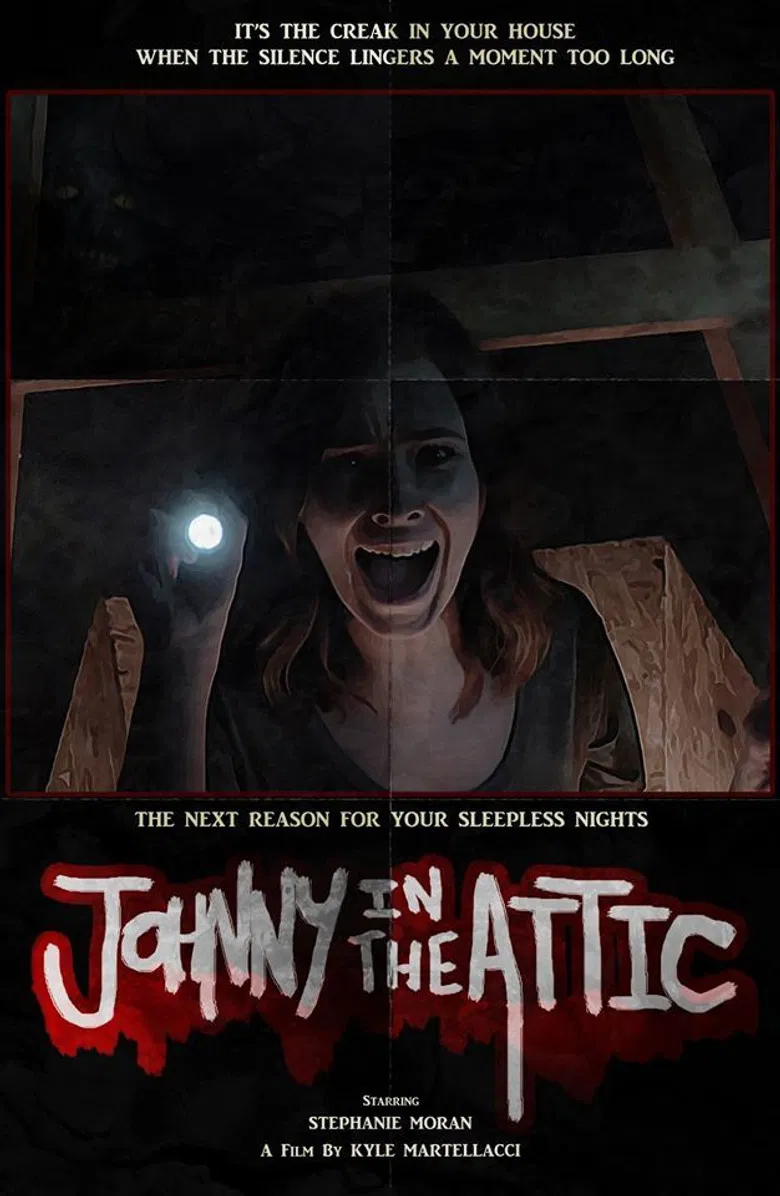 Johnny in the Attic poster background