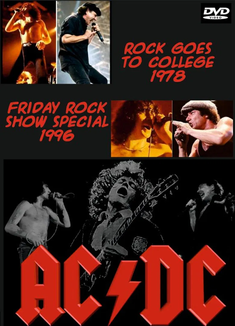 Rock Goes to College poster background