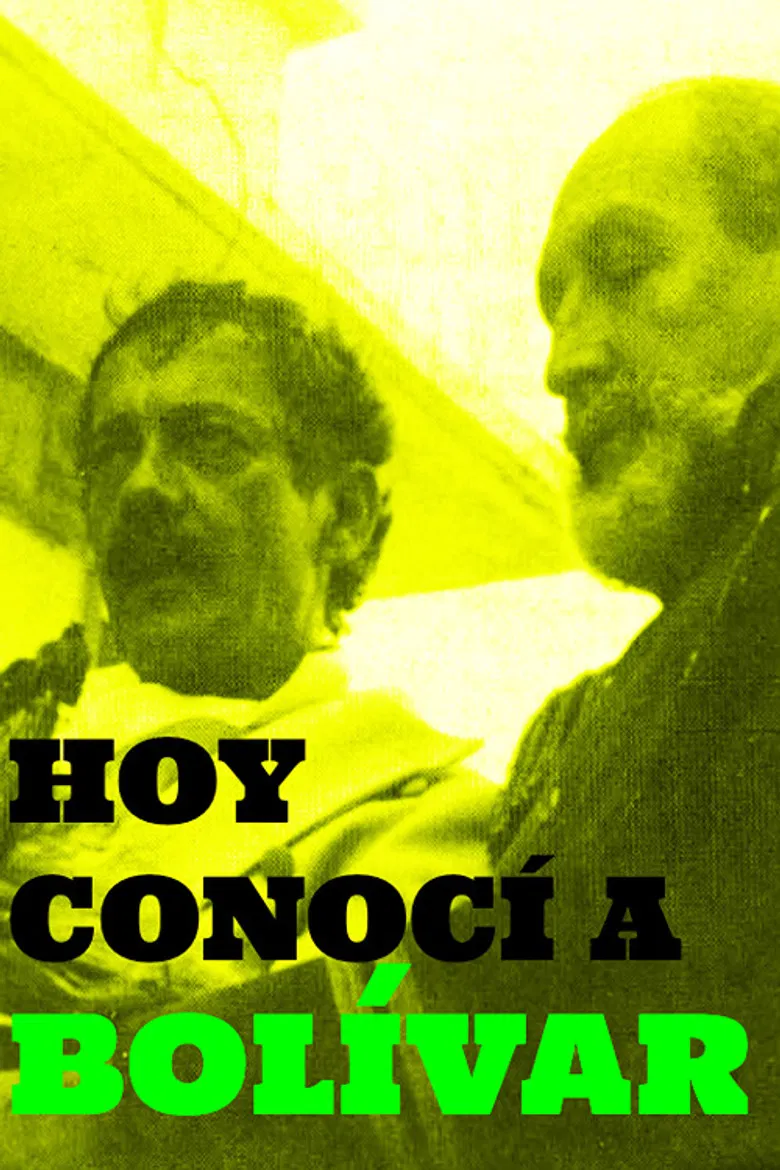 Hoy Conocí a Bolívar poster background