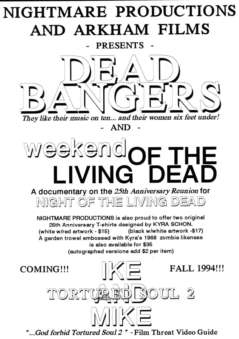 Deadbangers poster background