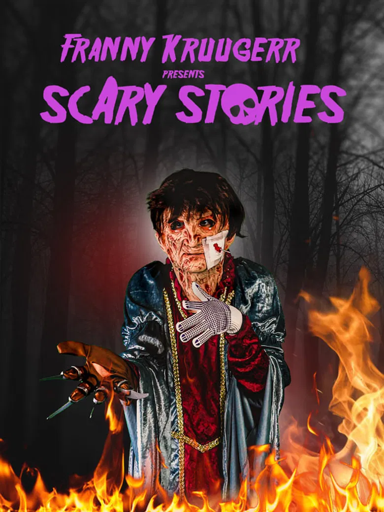 Franny Kruugerr presents Scary Stories poster background
