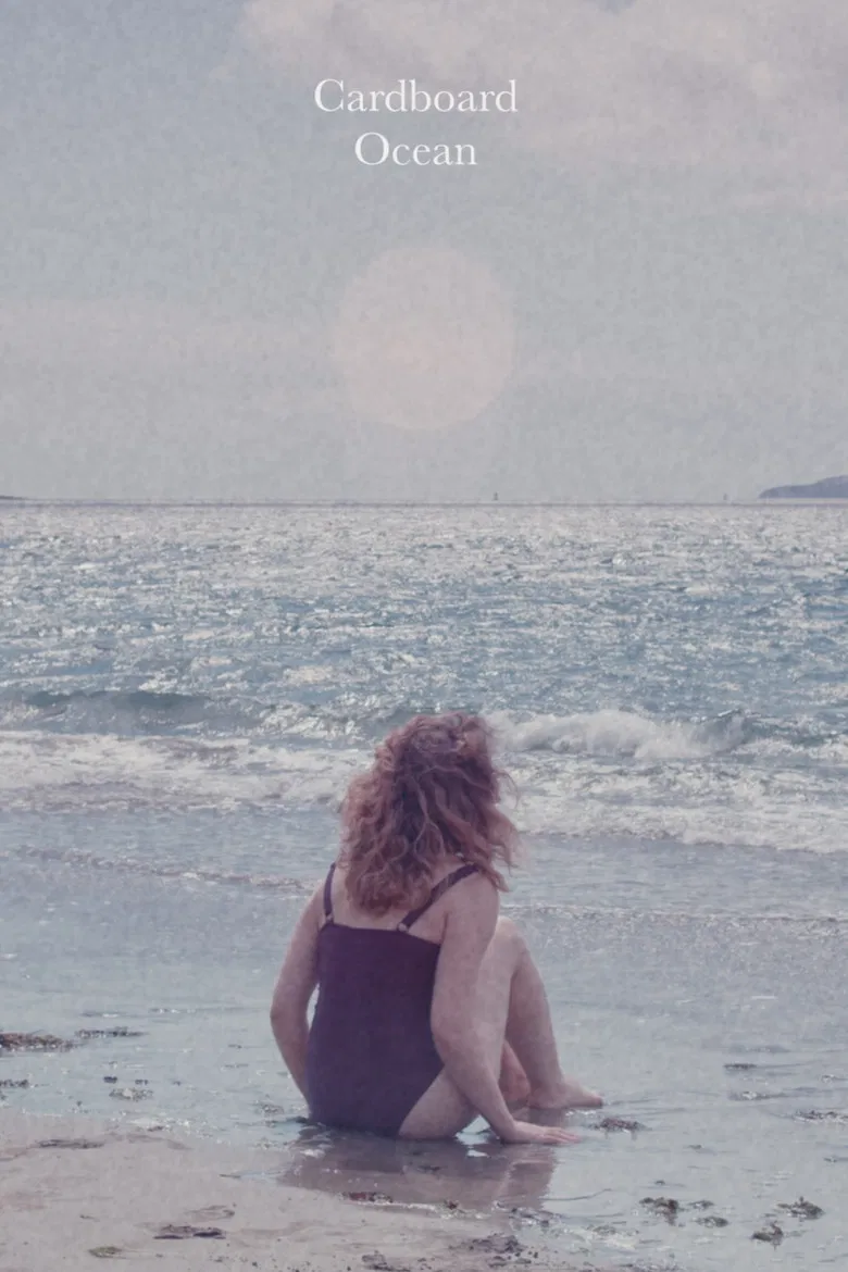 Cardboard Ocean poster background