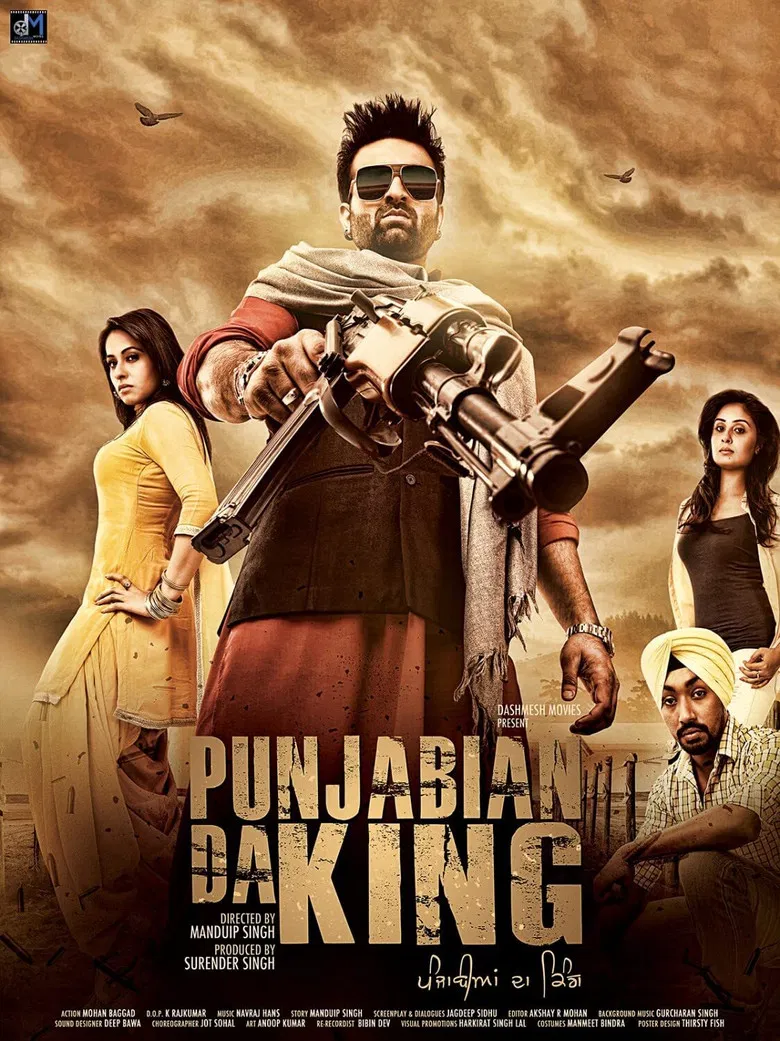 Punjabian Da King poster background