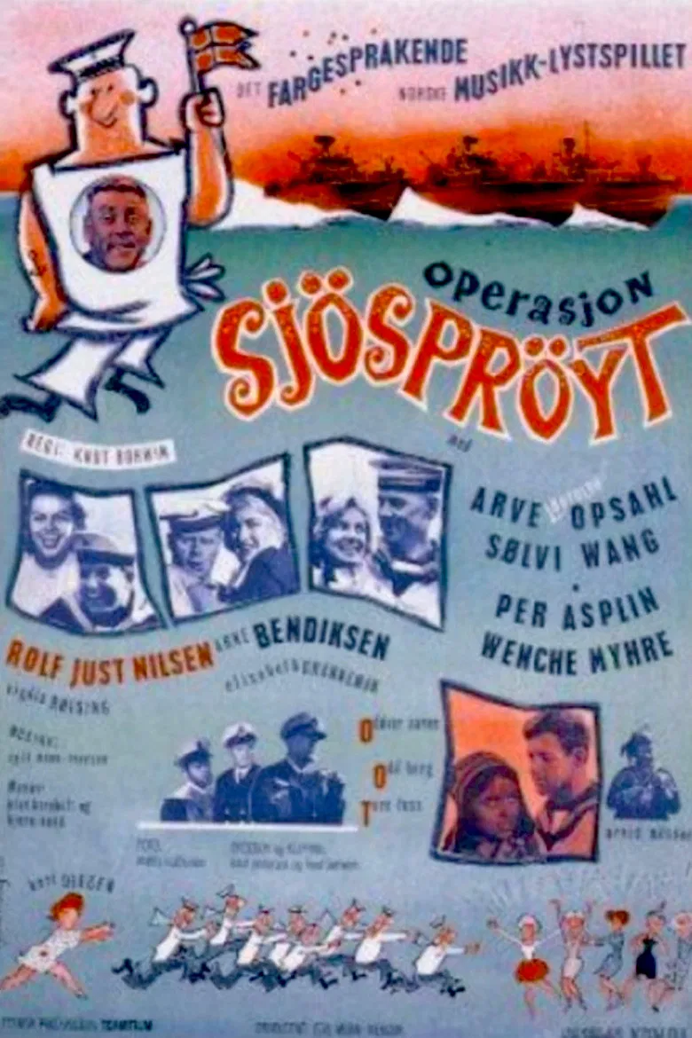 Operasjon Sjøsprøyt poster background