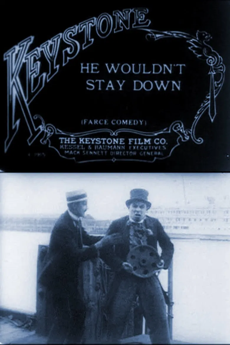 He Wouldn't Stay Down poster background