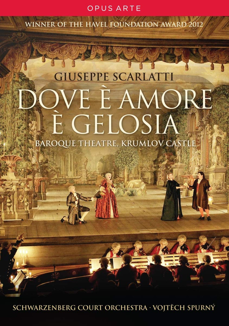 Scarlatti: Dove è amore è gelosia poster background