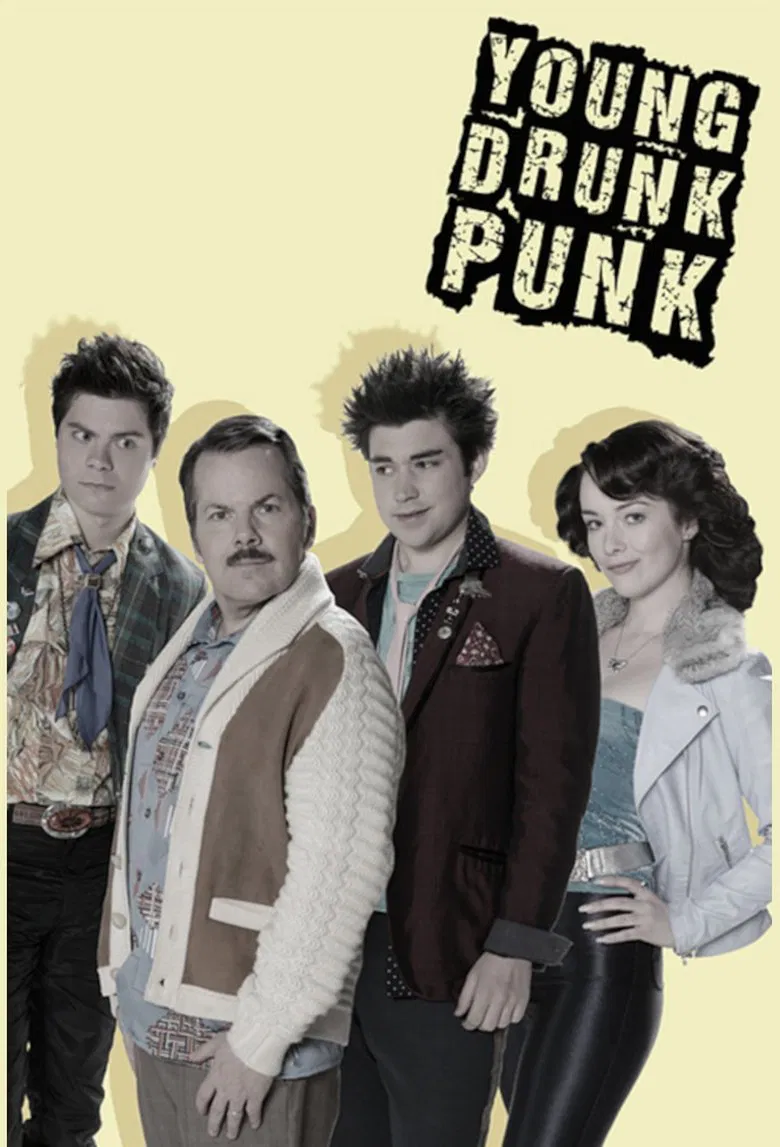 Young Drunk Punk poster background