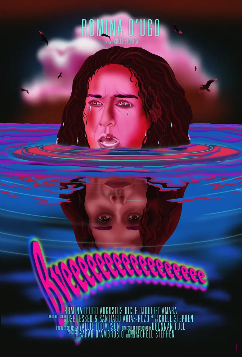 Byeeee poster background