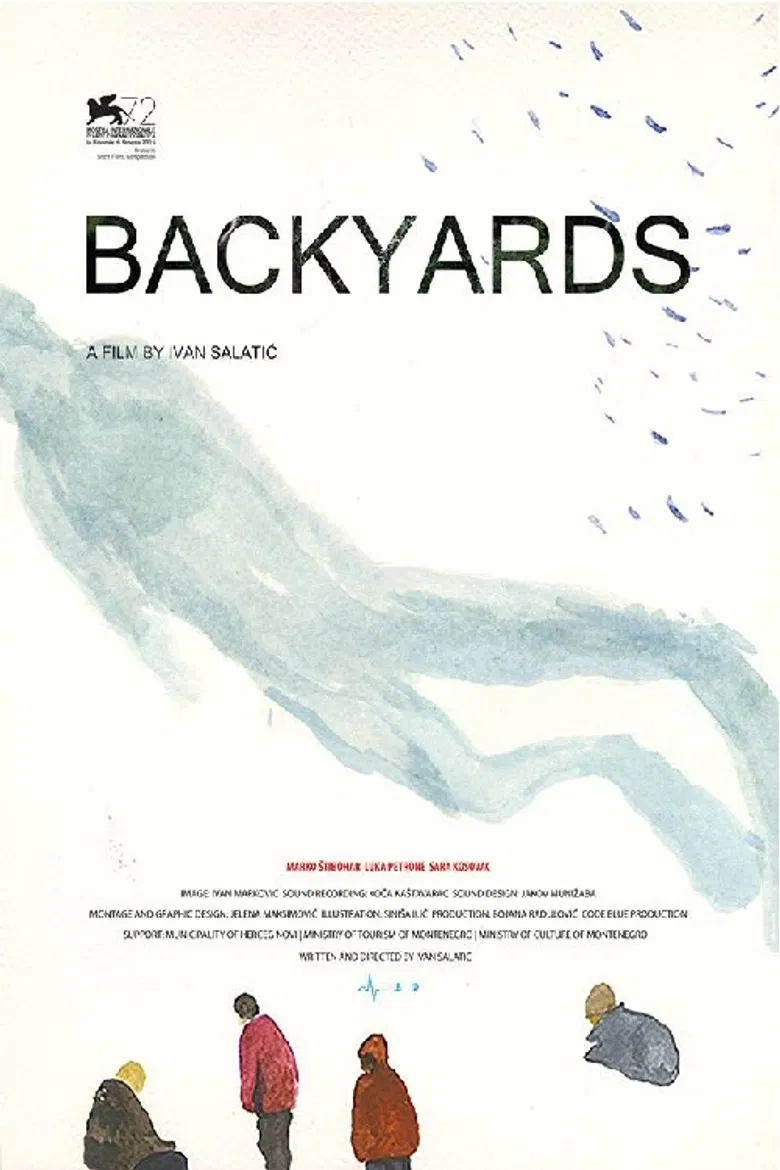 Backyards poster background