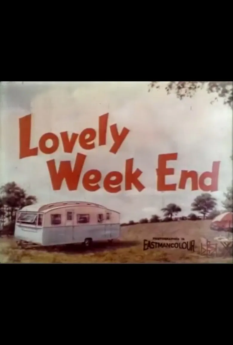 Lovely Week End poster background