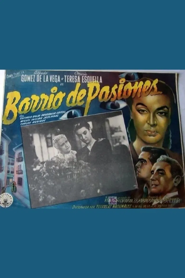 Barrio de pasiones poster background