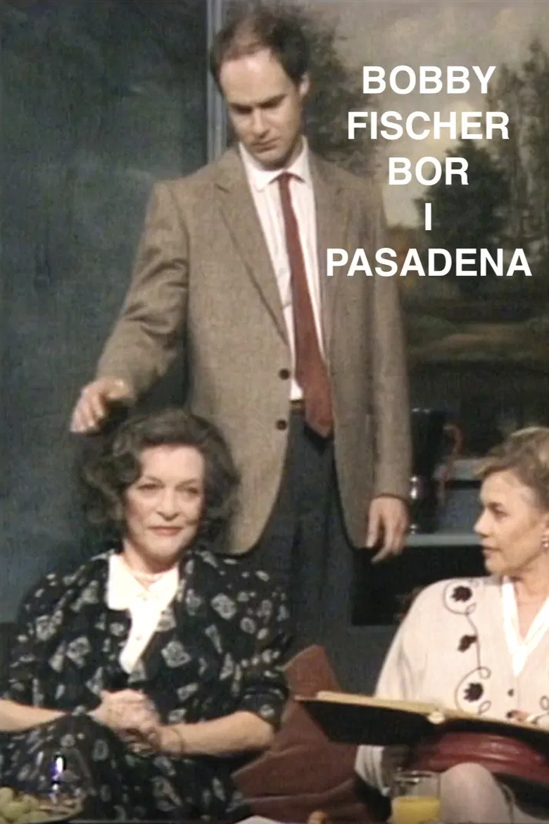 Bobby Fischer bor i Pasadena poster background